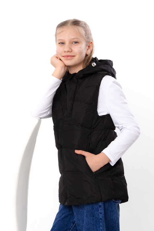 Жилетка для дівчинки